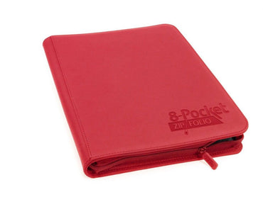 Ultimate Guard 8 Pocket Zipfolio Xeno Red