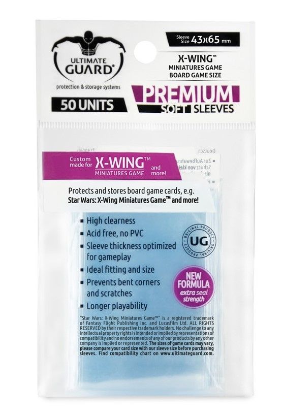 Ultimate Guard Premium Soft Sleeves X wing (50)