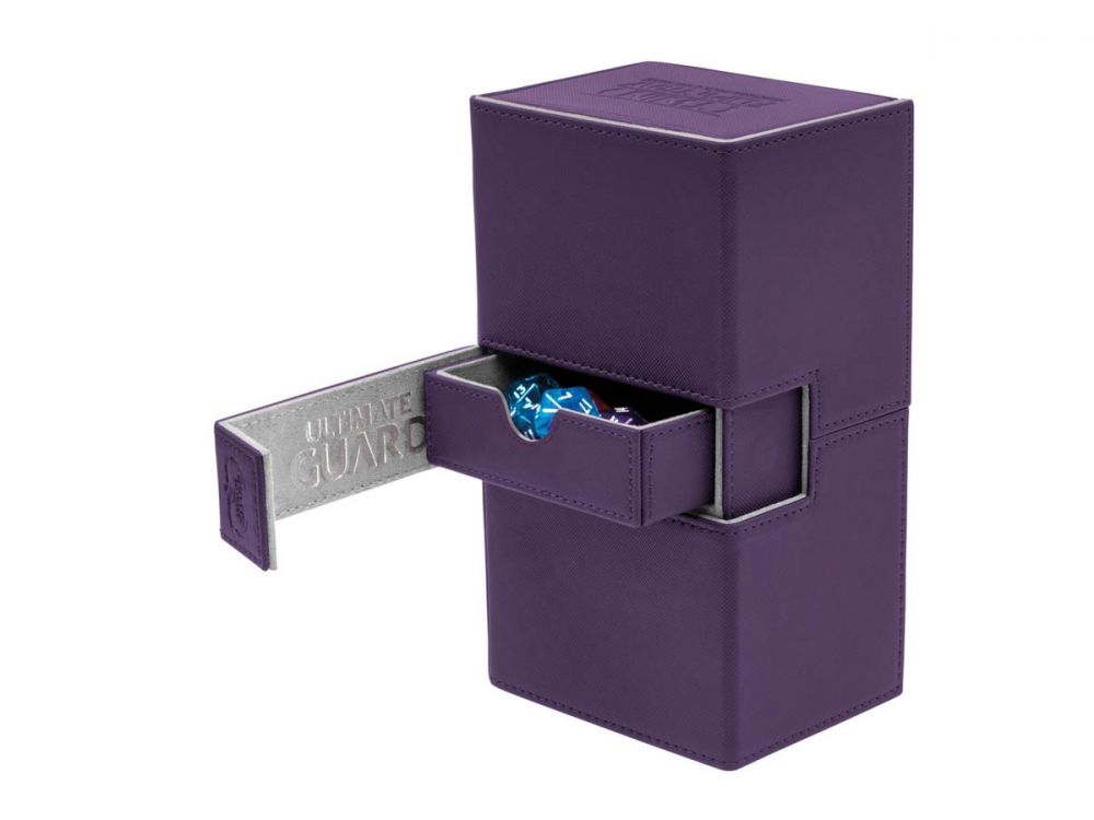 Ultimate Guard Twin Flip n Tray Deck Case 160+ Xeno Purple