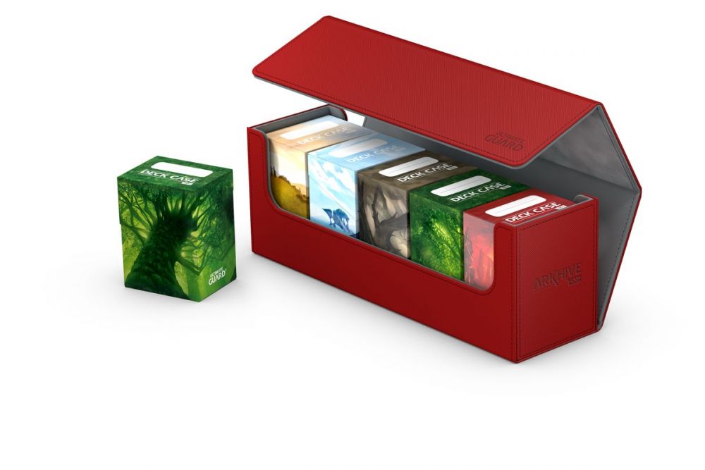 Ultimate Guard Arkhive Case 400+ Xeno Red