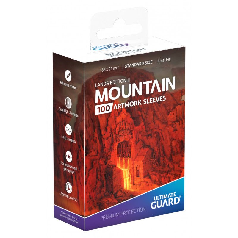 Ultimate Guard Sleeves Lands ED 2 Mountain