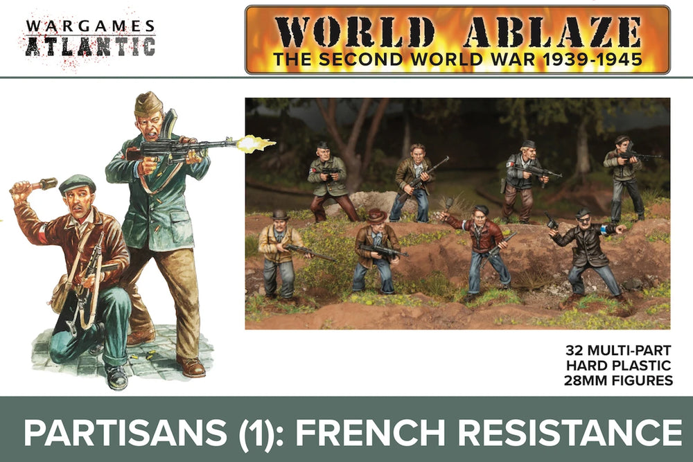 Wargames Atlantic: World Ablaze: Partisans (1) French Resistance
