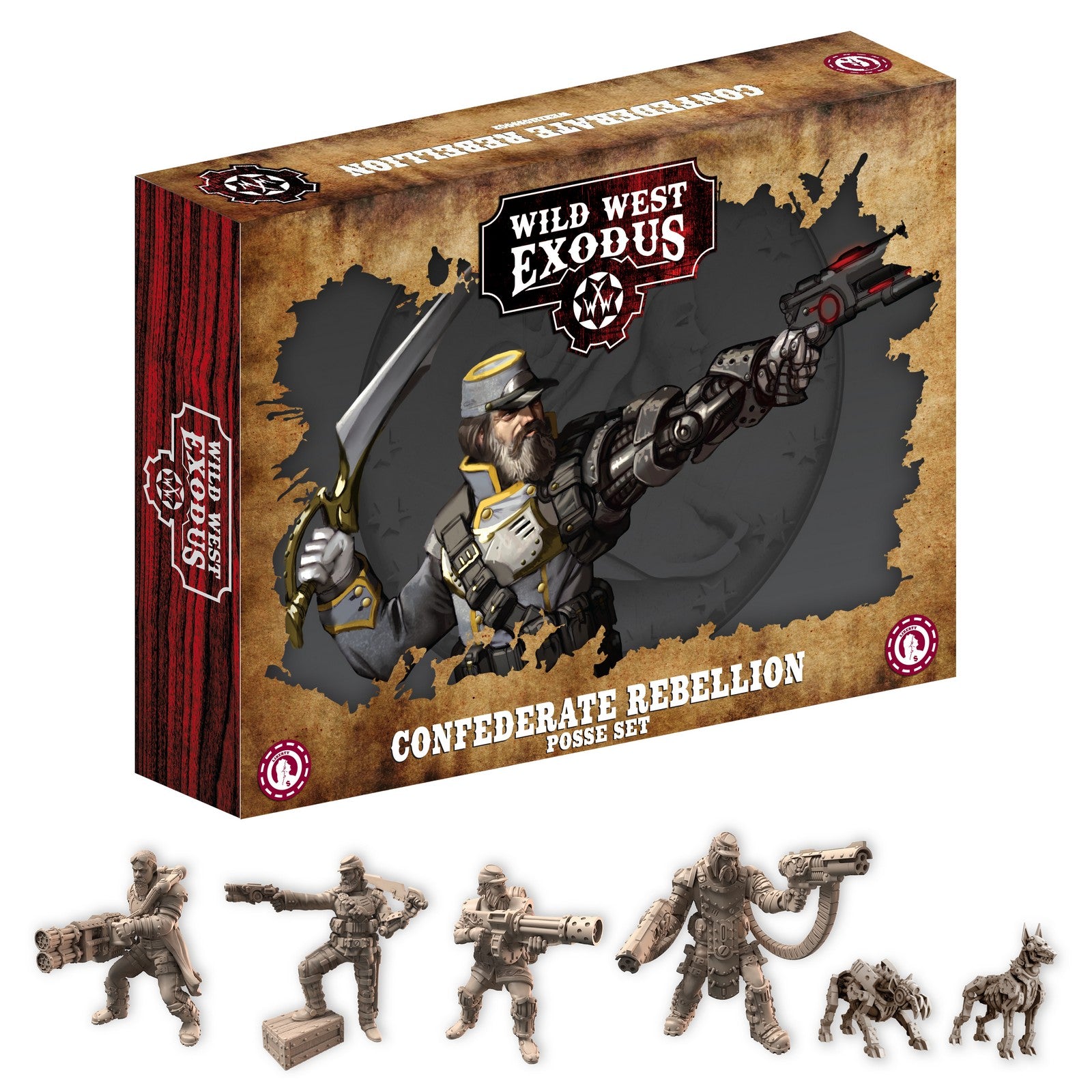 Wild West Exodus Confederate Rebellion Posse