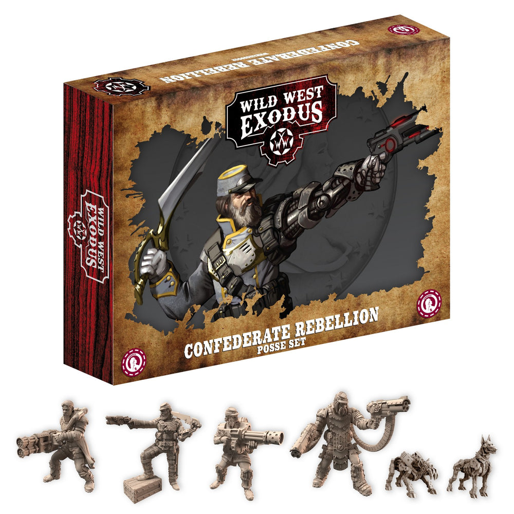 Wild West Exodus Confederate Rebellion Posse