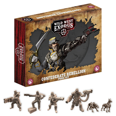 Wild West Exodus Confederate Rebellion Posse