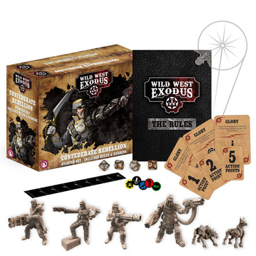 Wild West Exodus Confederate Rebellion Starter Set