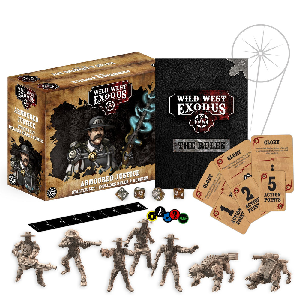 Wild West Exodus Armoured Justice Starter Set