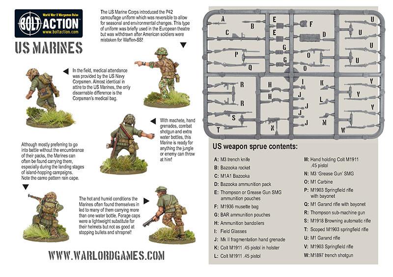 Bolt Action: US Marines WWII Pacific Theatre