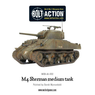 Bolt Action: M4 Sherman WWII US Medium Tank