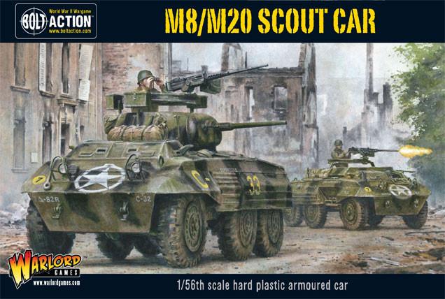 Bolt Action: M8/M20 Scout Car WWII US Armoured Car