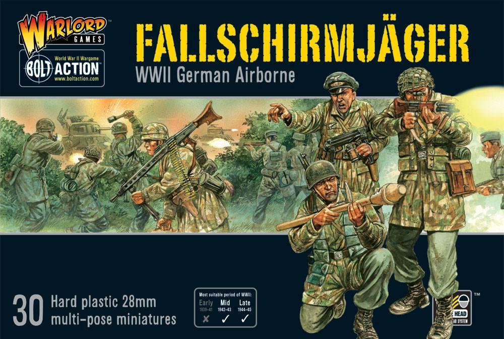 Bolt Action: German Fallschirmjager WWII German Airborne
