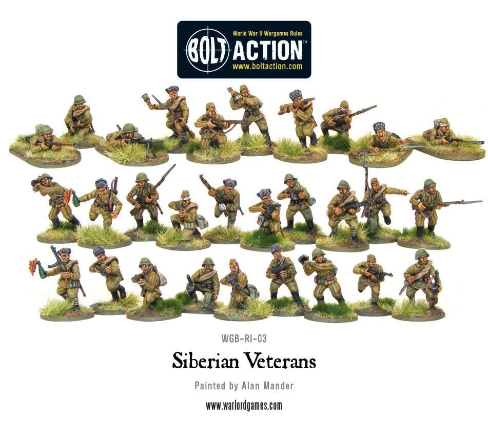 Bolt Action: Soviet Siberian Veterans