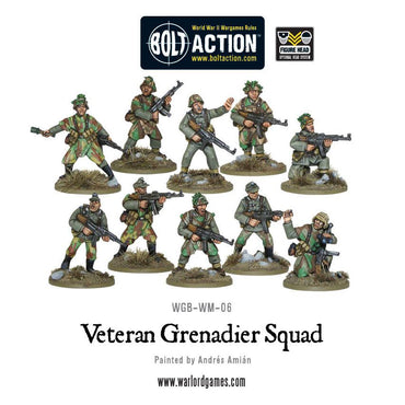 Bolt Action: German Veteran Grenadiers Squad