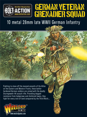 Bolt Action: German Veteran Grenadiers Squad