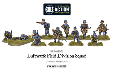 Bolt Action: German Luftwaffe Field Division Squad