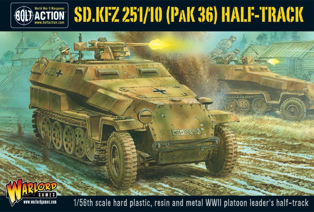 Bolt Action: Sd.Kfz 251/10 (Pak 36) Half-Track