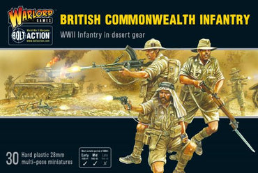 Bolt Action: British Commonwealth Infantry in Desert Gear