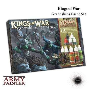 Kings of War Greenskins Paint Set