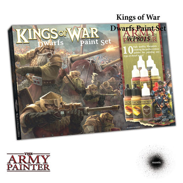 Kings of War Dwarfs Paint Set