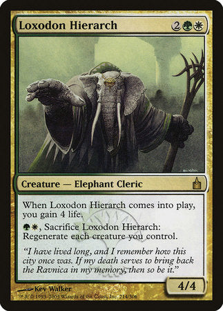 Loxodon Hierarch [Ravnica: City of Guilds]