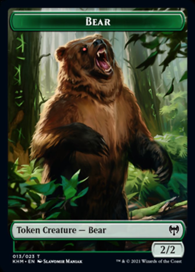 Bear Token [Kaldheim]