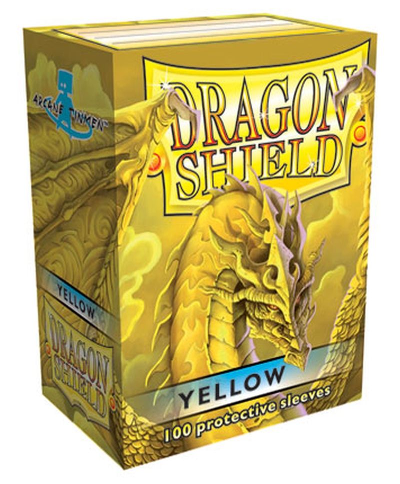 Dragon Shield Sleeves Yellow (100)