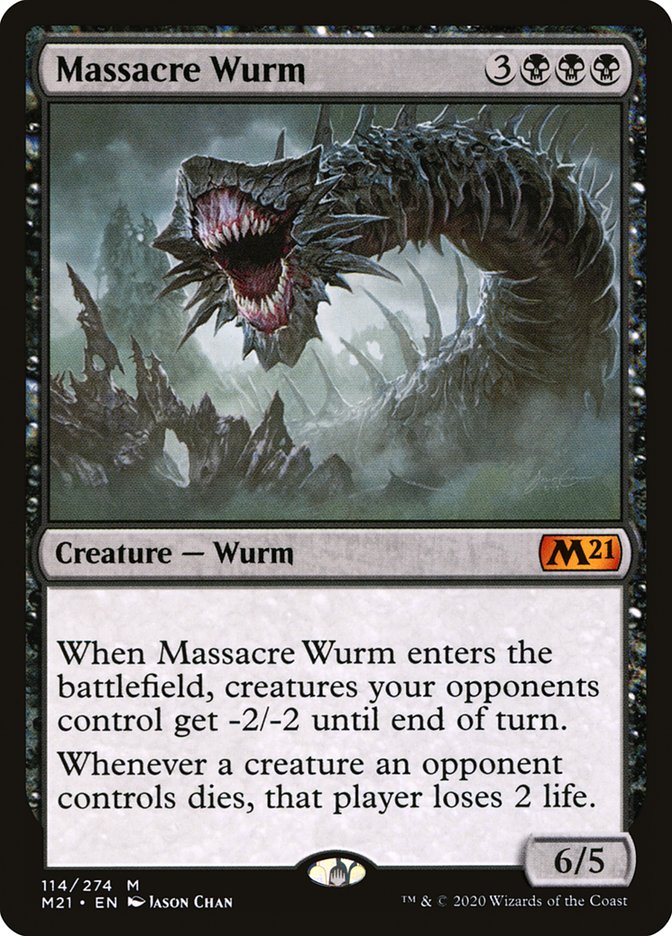 Massacre Wurm [Core Set 2021]