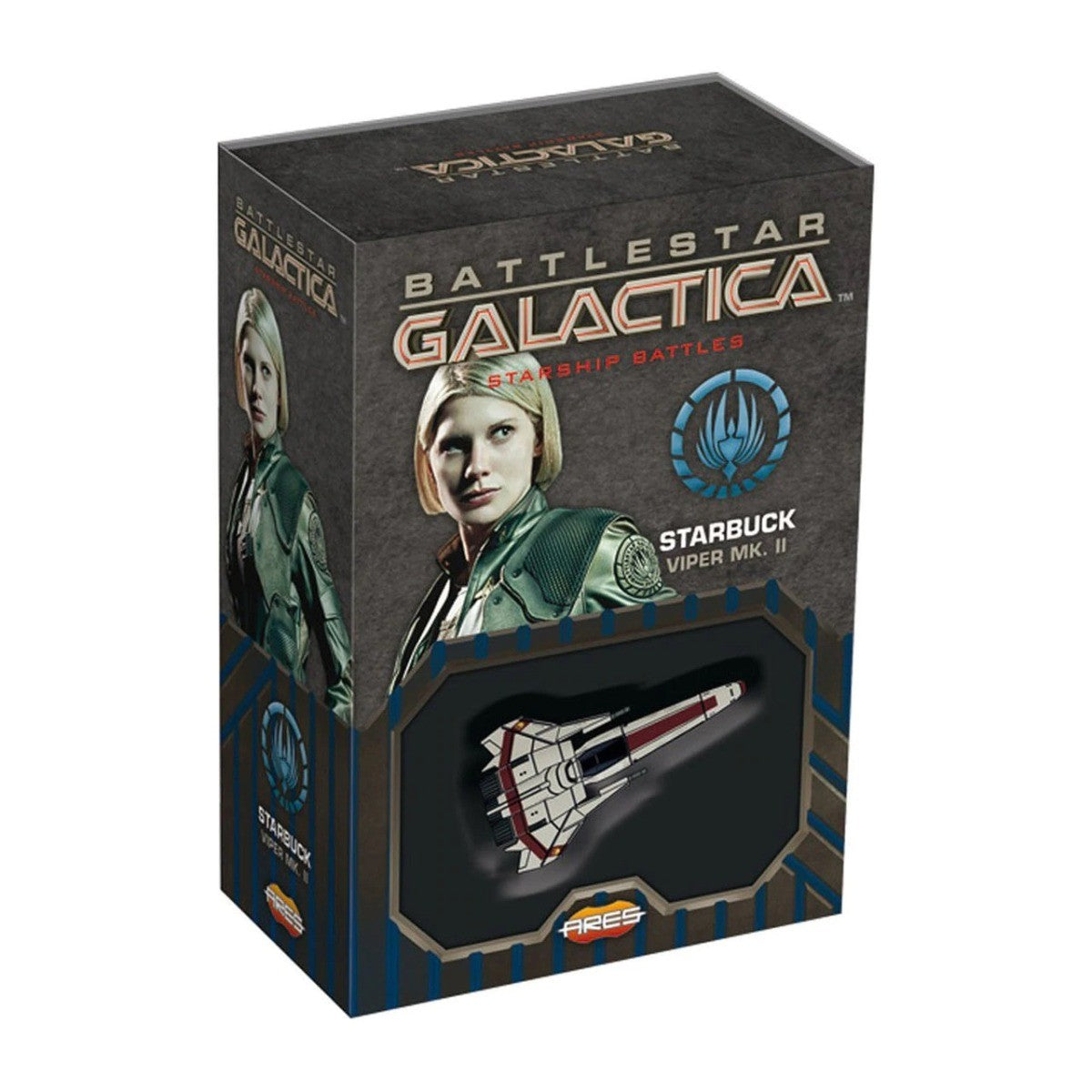 Battlestar Galactica Starship Battles Spaceship Pack Starbucks Viper MK II