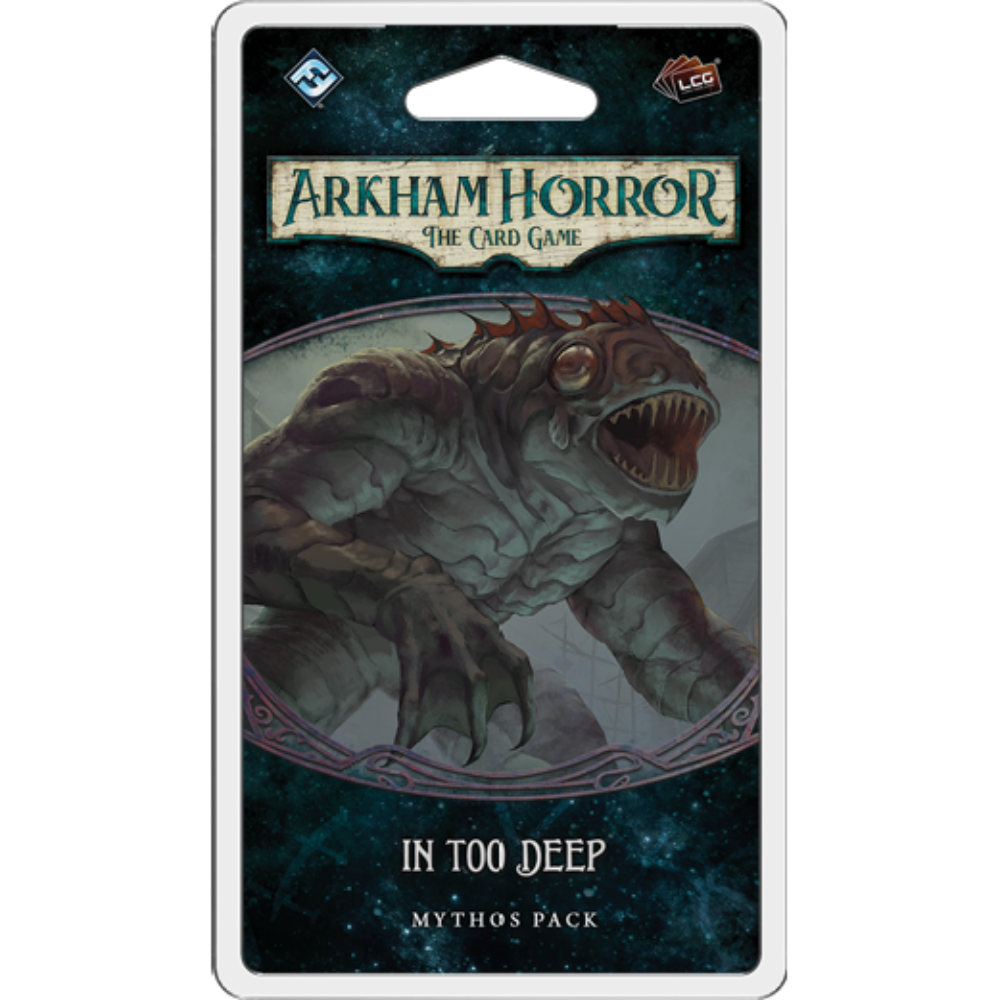 Arkham Horror LCG The Innsmouth Conspiracy Cycle: In Too Deep Mythos Pack