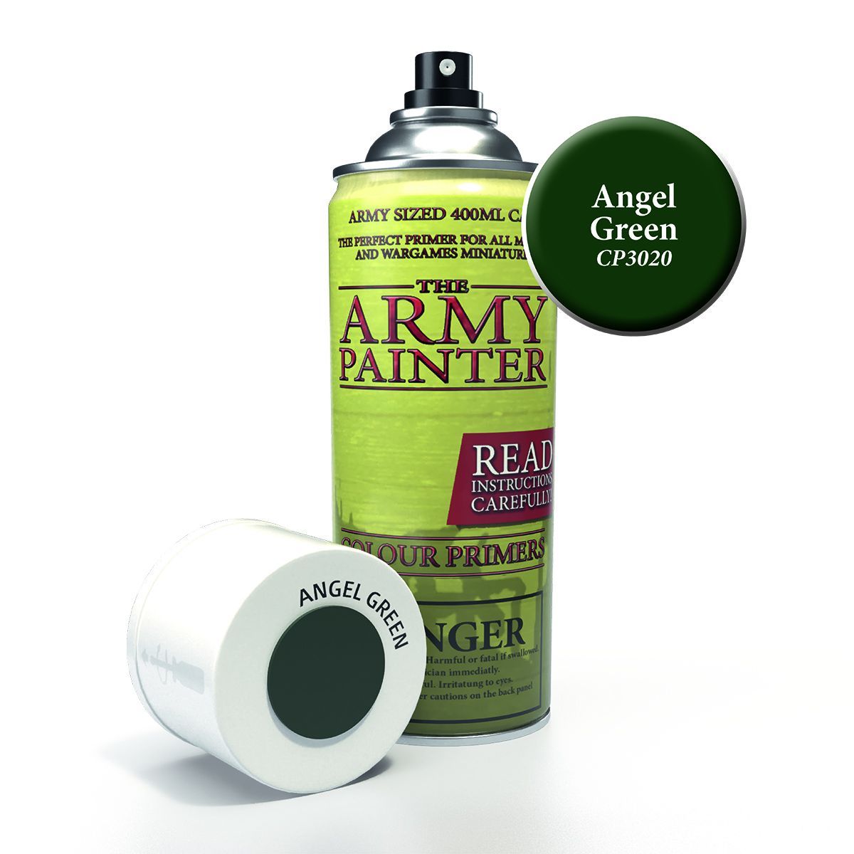 Army Painter: Colour Primer Spray Angel Green 400ml