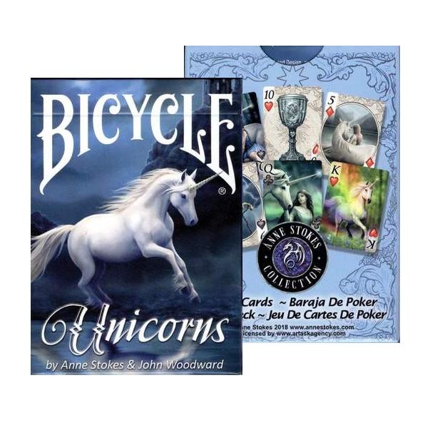 Bicycle Anne Stokes Unicorns Playing Cards