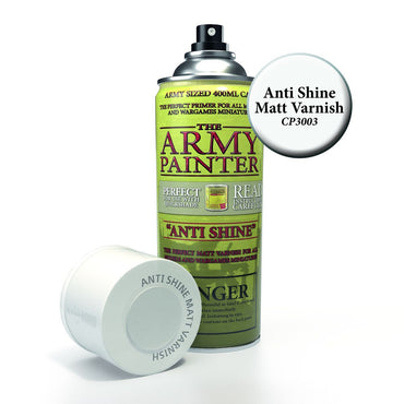 Army Painter: Colour Primer Spray Anti-shine Dull Matt Varnish 400ml