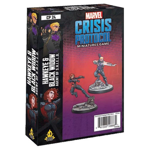 Marvel Crisis Protocol Hawkeye and Black Widow