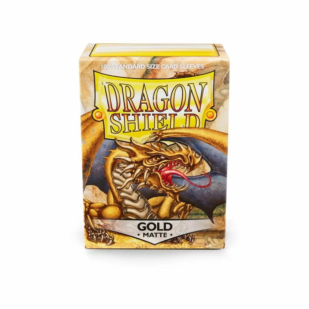Dragon Shield Sleeves STD Matte Gold (100)