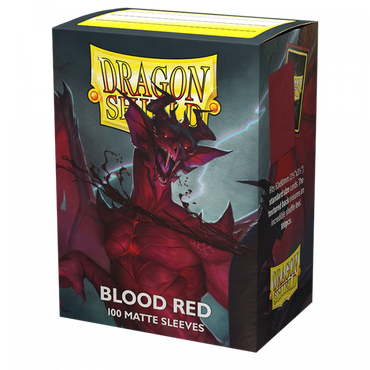 Dragon Shield Sleeves STD Matte Blood Red (100)