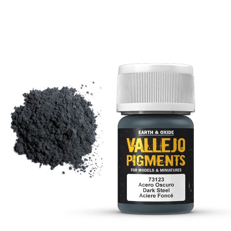 Vallejo: Pigments: Dark Steel 30ml