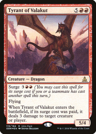 Tyrant of Valakut [Oath of the Gatewatch Promos]