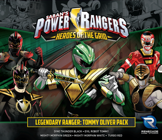 Power Rangers Heroes of the Grid Legendary Ranger Tommy Oliver Pack