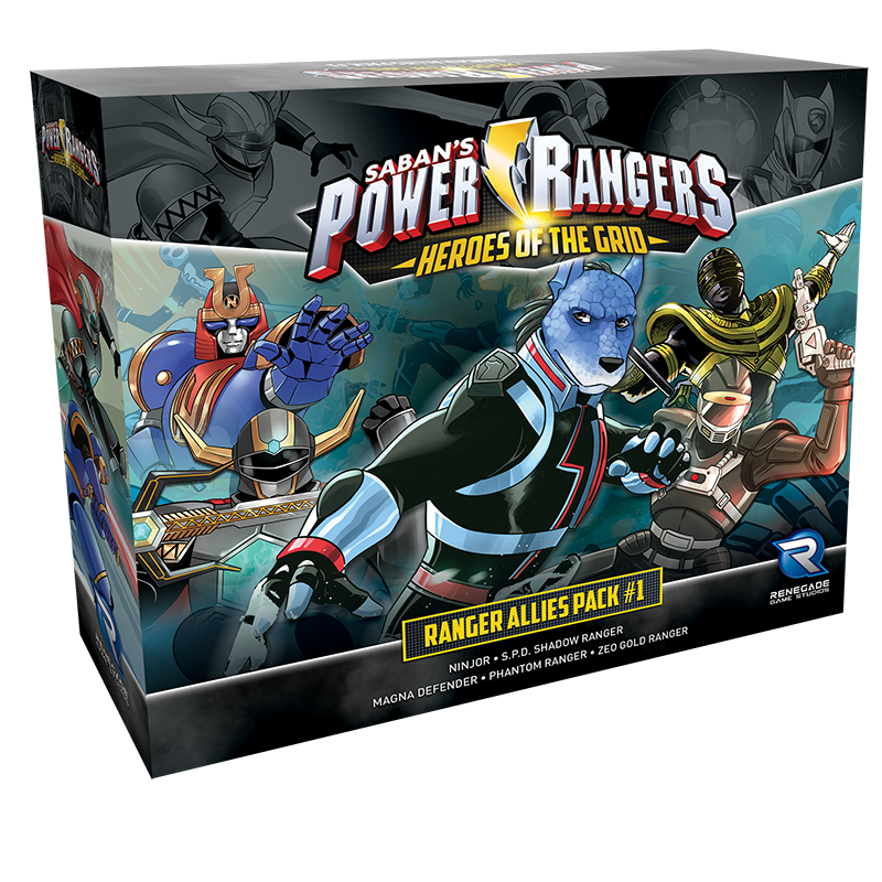 Power Rangers Heroes of the Grid Ranger Allies Pack