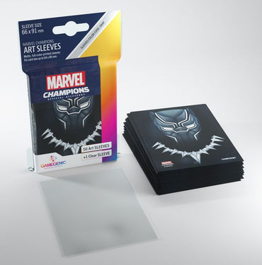 Gamegenic: Marvel Champions Art Sleeves Black Panther