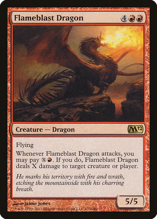 Flameblast Dragon [Magic 2012]