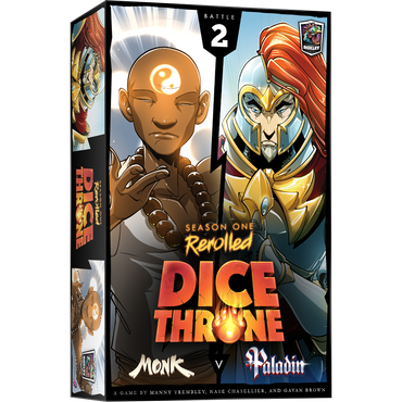 Dice Throne Season 1 Rerolled Monk v Paladin Box 2