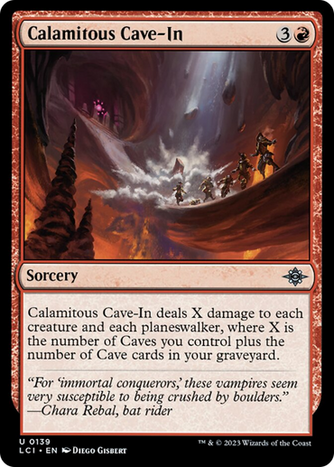 Calamitous Cave-In [The Lost Caverns of Ixalan]