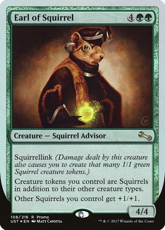 Earl of Squirrel [Unstable Promos]