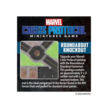 Marvel Crisis Protocol: Roundabout Knockout Game Mat