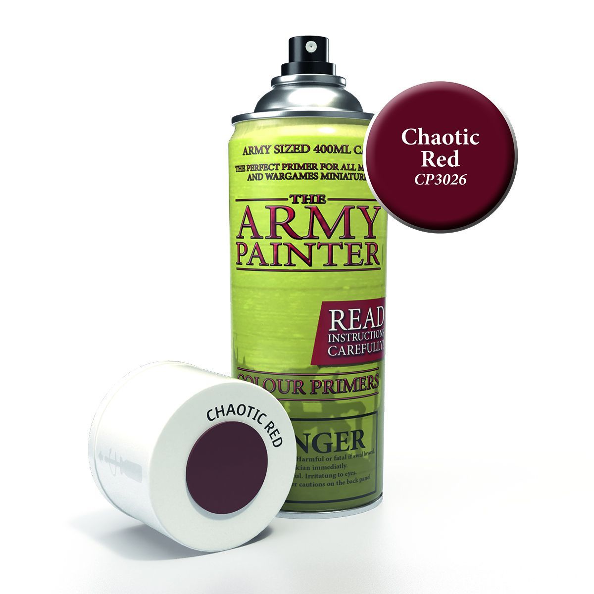Army Painter: Colour Primer Spray Chaotic Red 400ml