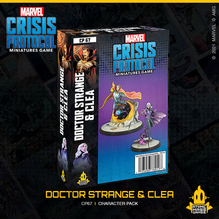 Marvel Crisis Protocol Doctor Strange & Clea