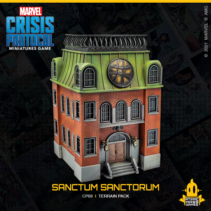 Marvel Crisis Protocol Sanctum Sanctorum Terrain Pack