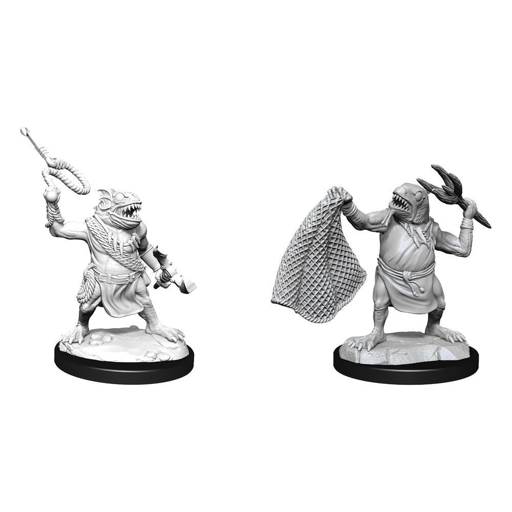 D&D Nolzurs Marvelous Unpainted Miniatures Kuo-Toa & Kuo-Tao Whip