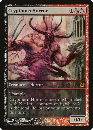 Cryptborn Horror [Return to Ravnica Promos]